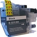 Brother LC3211 BK Sort fabriksny kompatibel blækpatron 200 sider. Erstatter Brother LC3211BK Black